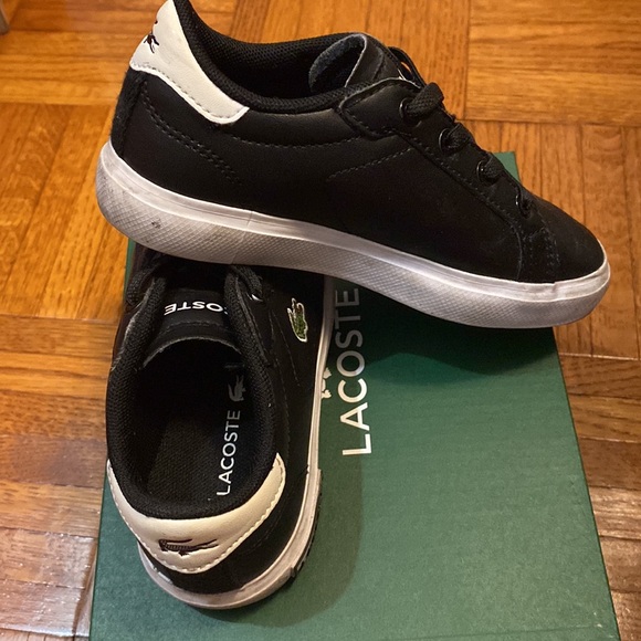 LACOSTE Preowned Toddler Shoes Size 9 - Picture 4 of 8